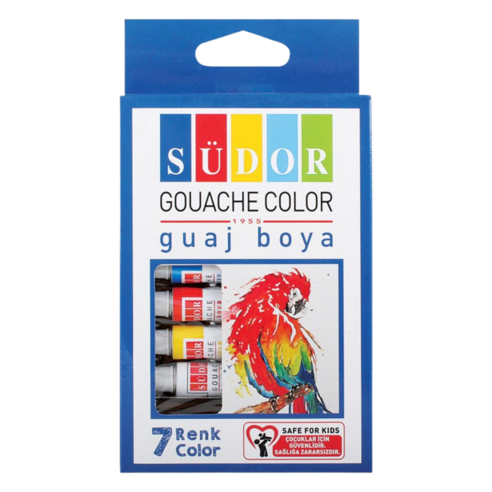 Südor Guaj Boya Set 7x9 ml