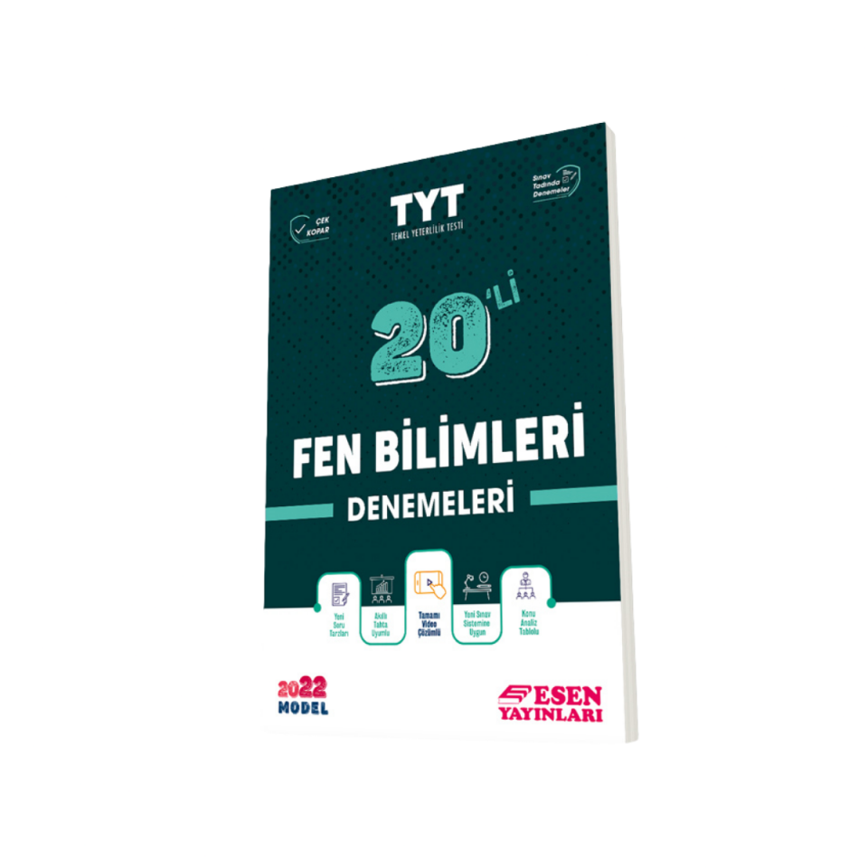 Esen Yayınları TYT 20'li Fen Bilimleri Denemeleri