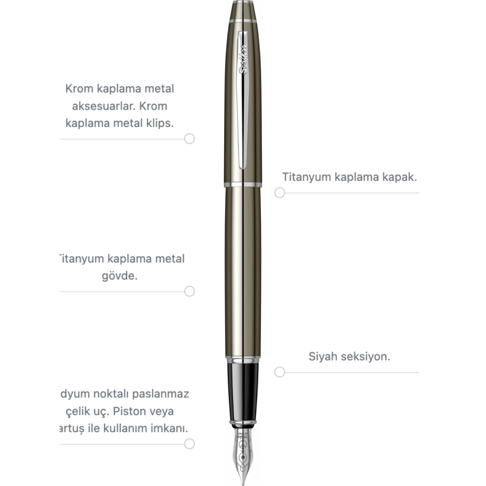 Scrikss Noble 35 Dolmakalem Titanium