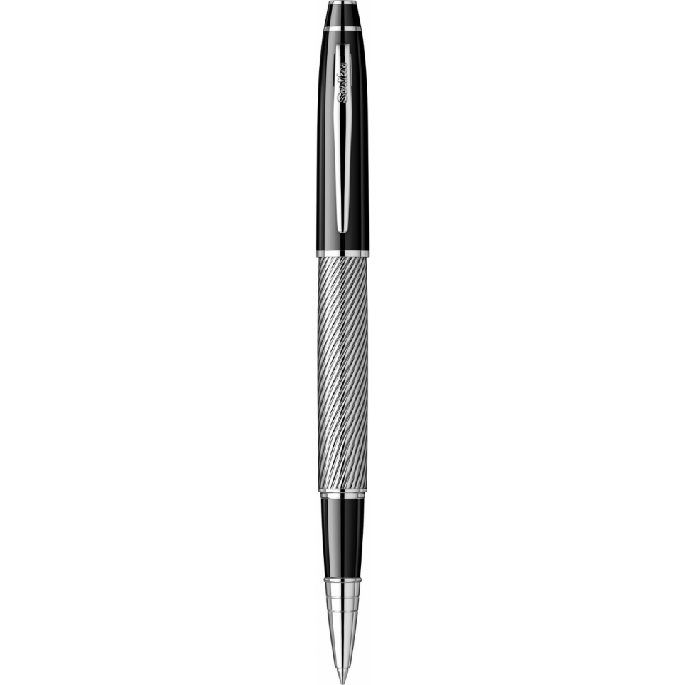Scrikss Noble 35 Roller Kalem Siyah Krom