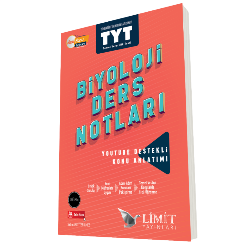 Limit Yayınları TYT Biyoloji Ders Notları