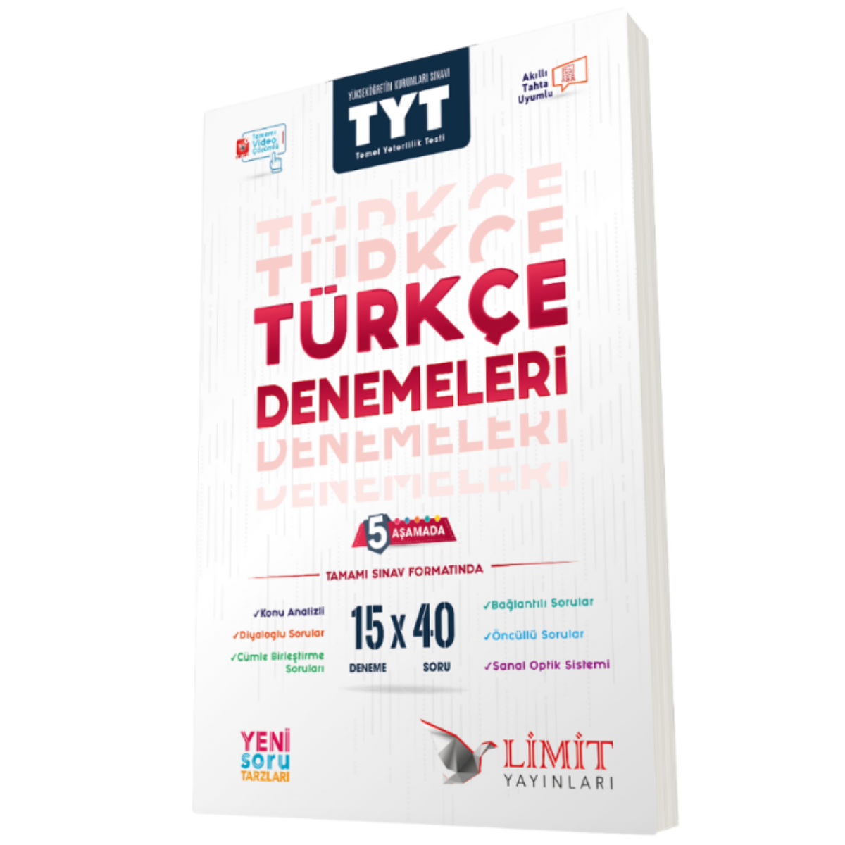 Limit Yayınları TYT 15'li Türkçe Denemeleri