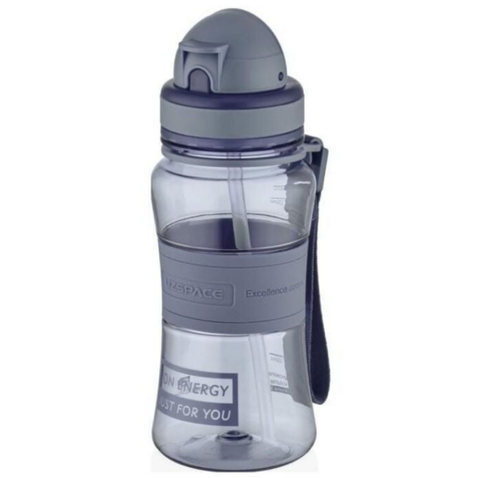 Uzspace 5023 Silikon Gövde Tritan Su Matarası 300 ml Mor