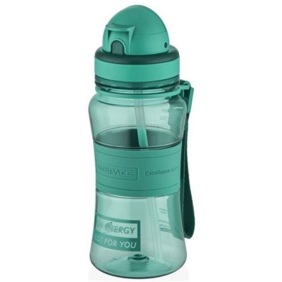 Uzspace 5023 Silikon Gövde Tritan Su Matarası 300 ml Pembe