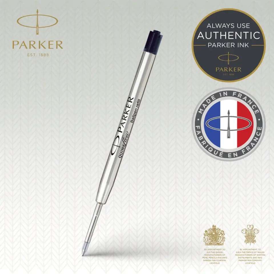 Parker Tükenmez Kalem Refill Blister Broad (Kalın) B Uç Siyah 1950366