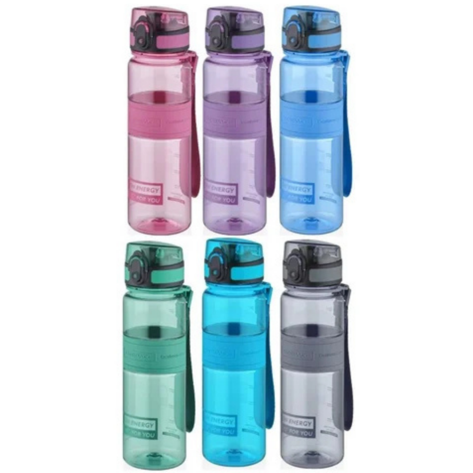 Uzspace 5026 Silikon Gövde Tritan Su Matarası 550 ml