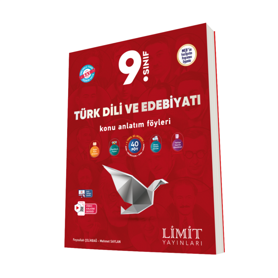 Limit Yayınları Limit Yayınları 9.Sınıf Türk Dili Ve Edebiyat Konu Anlatım Föyleri