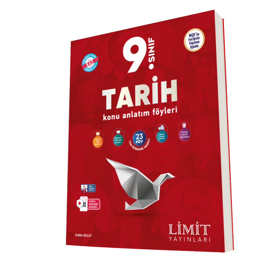 Limit Yayınları Limit Yayınları 9.Sınıf Tarih Konu Anlatım Föyleri