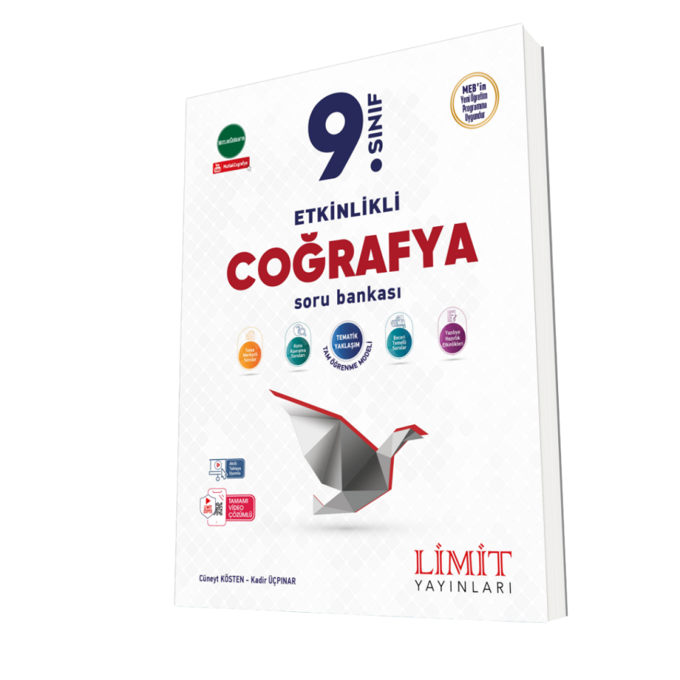 Limit Yayınları Limit 9.Sınıf Coğrafya Soru Bankası