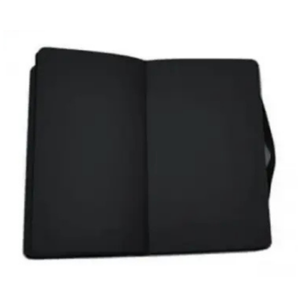 Gıpta 2670 Dark Siyah Yaprak Çizgisiz Defter 13x21 64 Yaprak Mavi