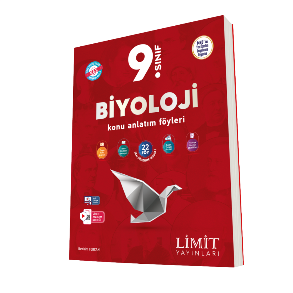 Limit Yayınları Limit Yayınları 9.Sınıf Biyoloji Konu Anlatım Föyleri
