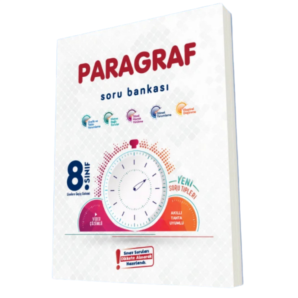 Limit Yayınları Limit 8.Sınıf Kronometre Paragraf Soru Bankası