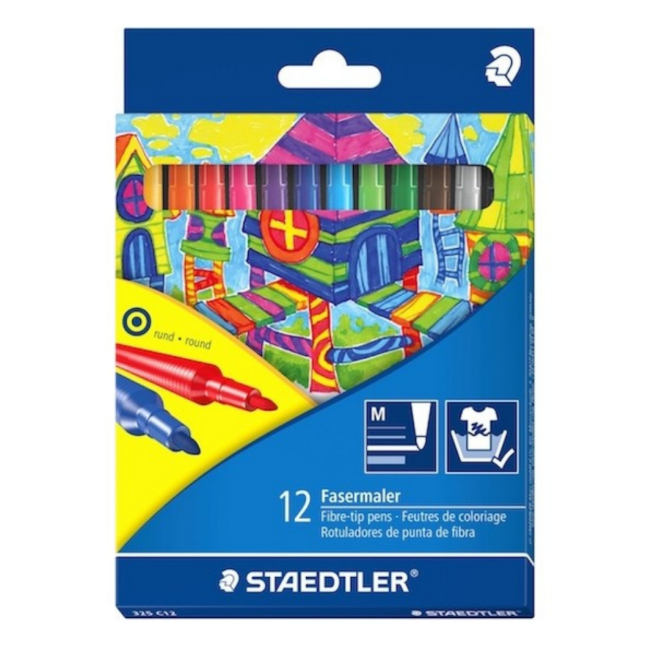 Staedtler Noris Club 325-C12 Keçeli Kalem 12’li Set