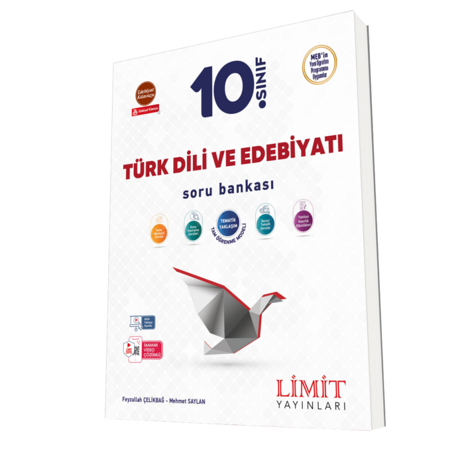 Limit Yayınları 10.Sınıf Türk Dili Edebiyatı Soru Bankası