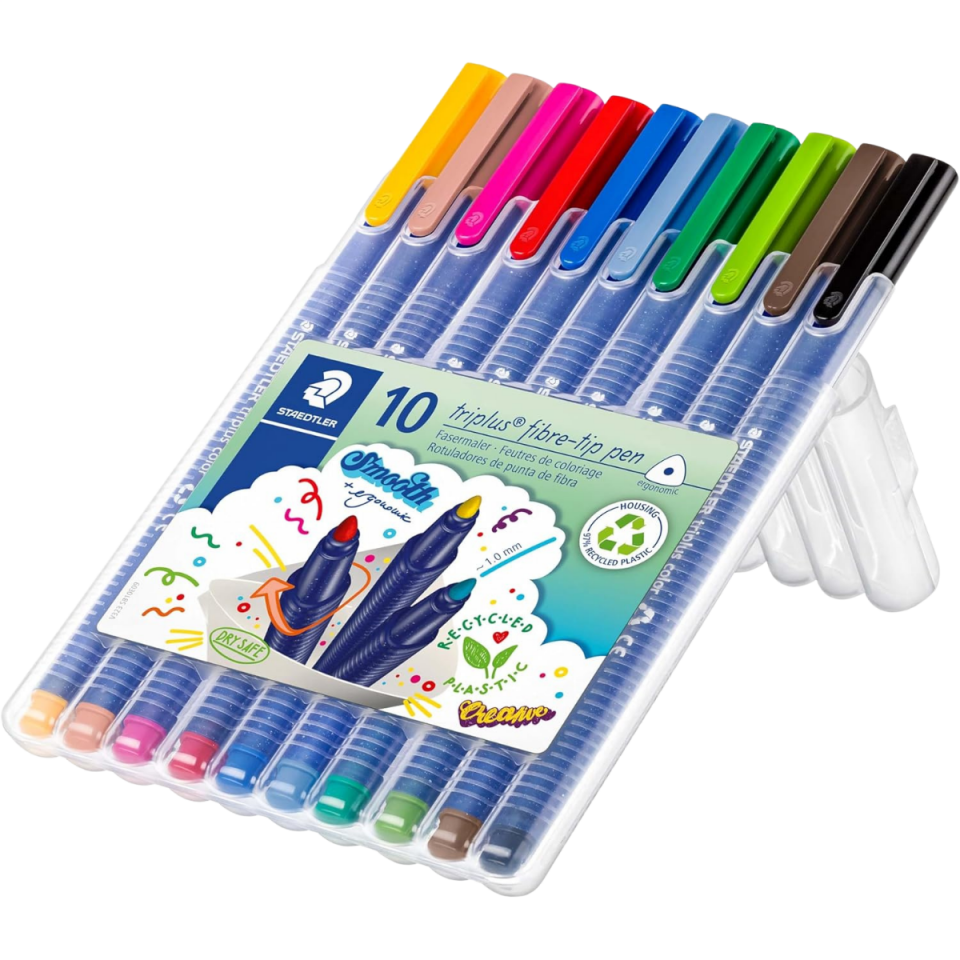 Staedtler Triplus Color 323-SB10-03 Keçeli Kalem 1.0 mm 10’lu Set