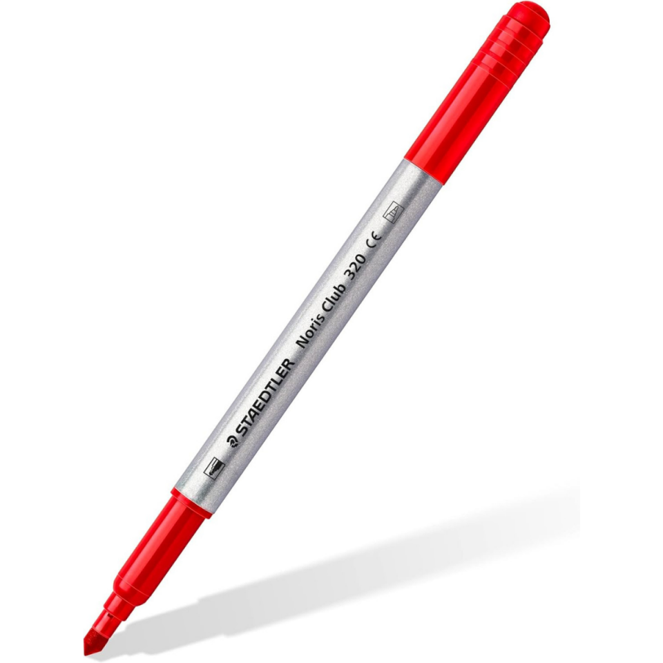 Staedtler Noris Club ZS-320 NWP12 Çift Uçlu Keçeli Kalem 12’li Set