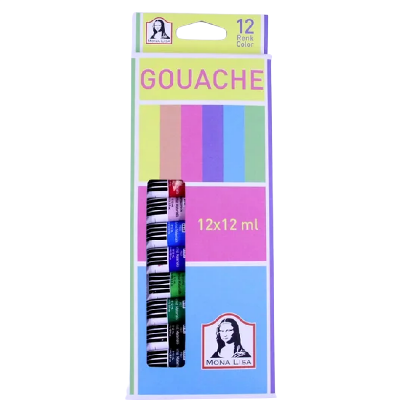 Monalisa Guaj Boya 12x12 ml Tüp