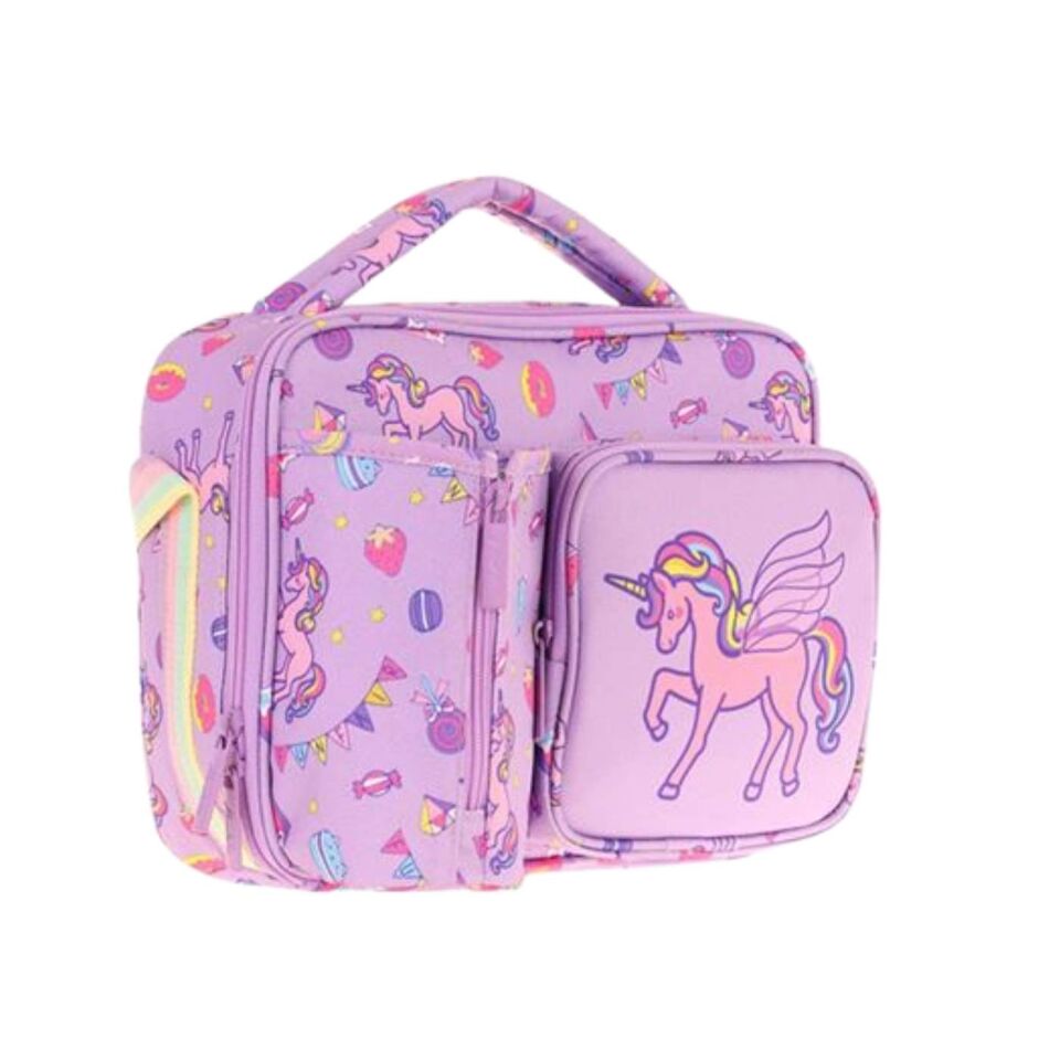 Kaukko Kids Beslenme Çantası (Nakışlı Unicorn) L7221