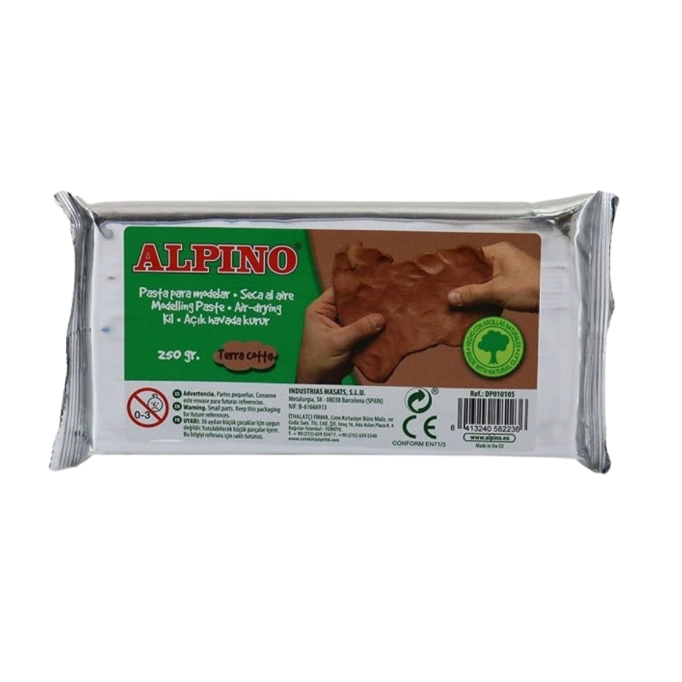 Alpino DP-­010105 Şekillendirme Kili G.Terracotta 250 gr
