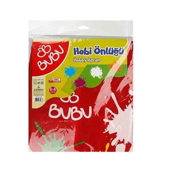 BuBu 00006 Önlük 6-8 Yaş Su Geçirmez