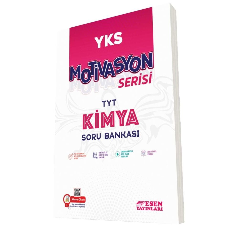 Esen Motivasyon Serisi Tyt Kimya Soru Bankası