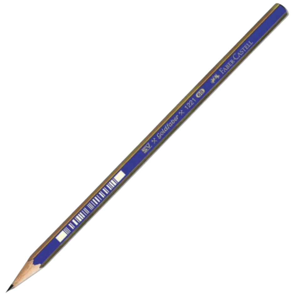 Faber-Castell Faber Castell Goldfaber Dereceli Kalem 6B 1221-014
