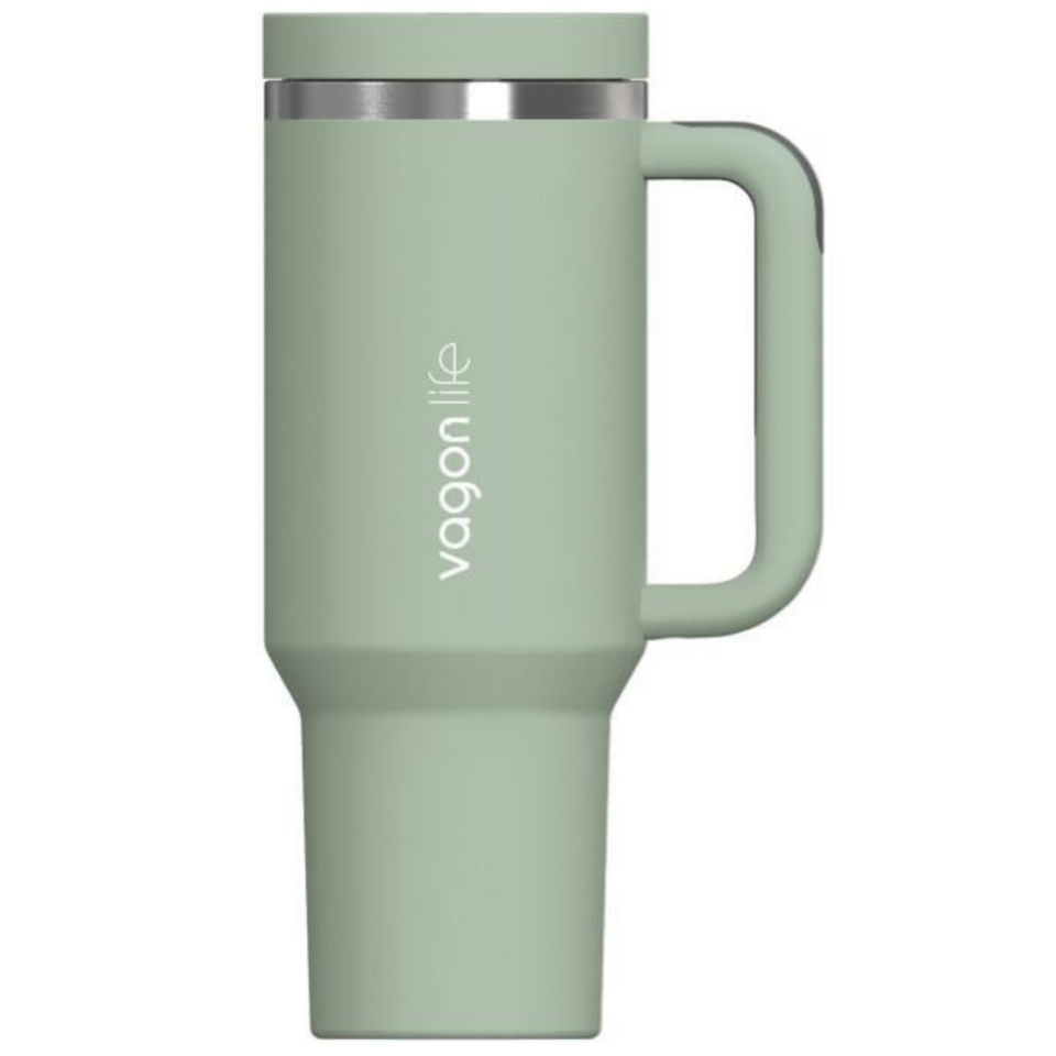 Vagonlife 1103 Paslanmaz Çelik Termos 1200 ml Siyah