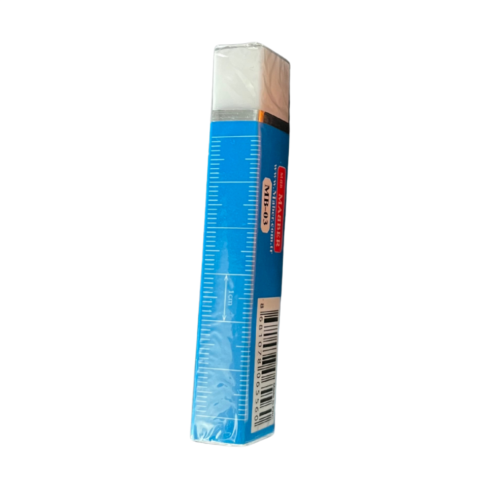 Mabber MB-03 Cetvelli Silgi Turuncu