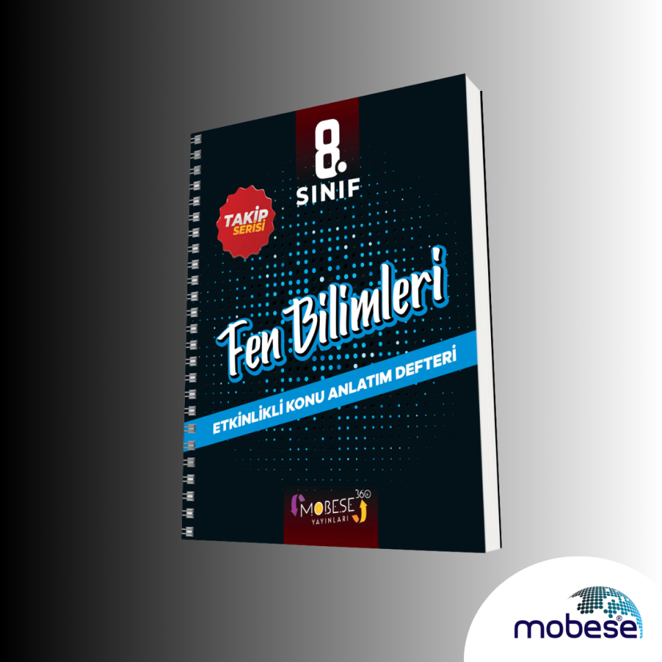 Mobese 8.Sınıf Fen Bilimleri  Etkinlikli Konu Anlatım Defteri