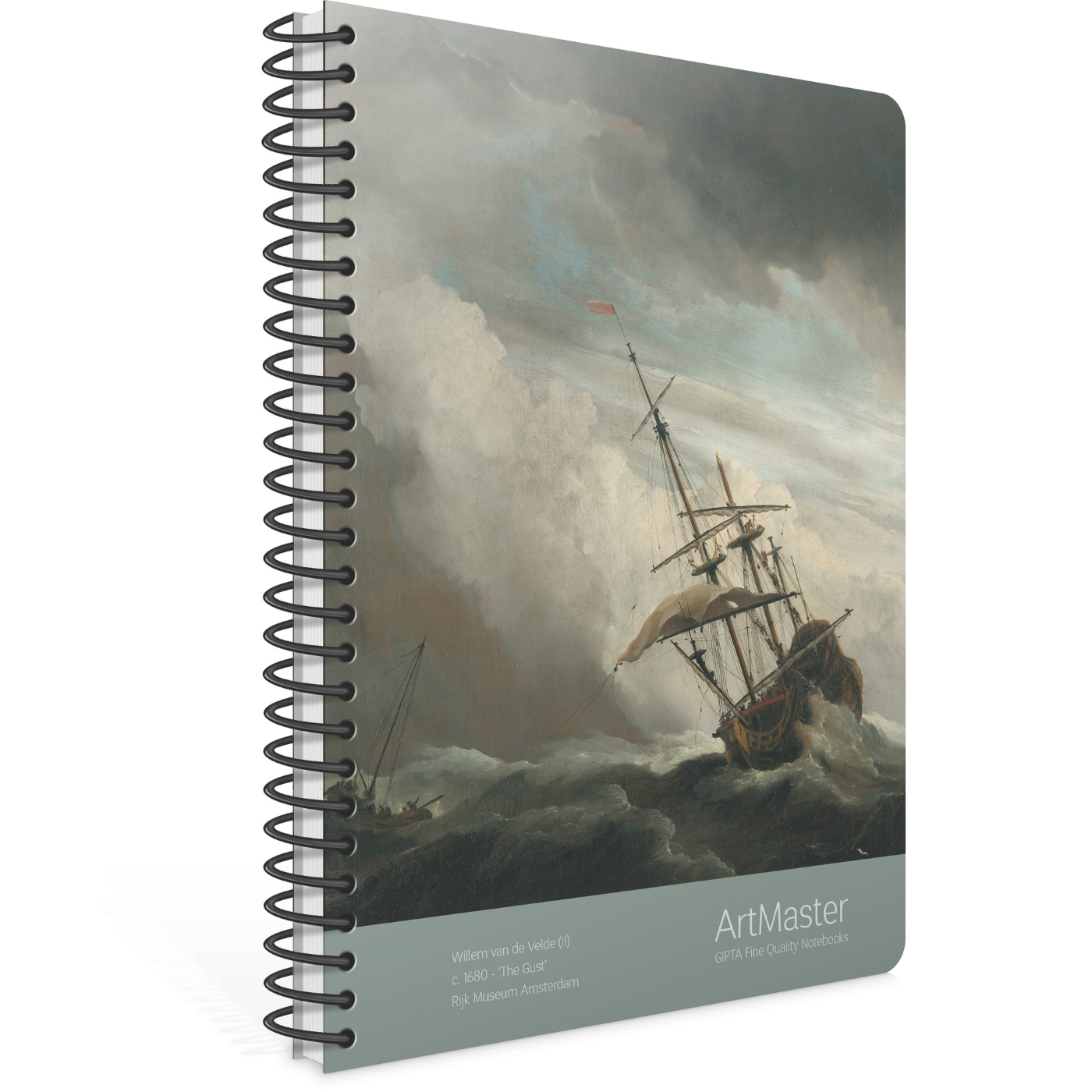 Gıpta Art Master 19x26 Spiralli Karton Kapak 100 Yaprak Kareli Defter 1680