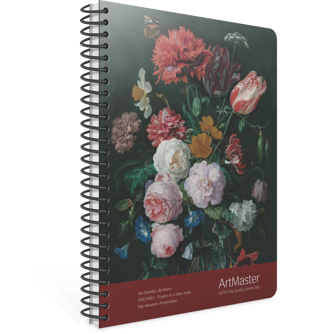 Gıpta 3660 Art Master 19x26 Spiralli Karton Kapak 100 Yaprak Çizgili Defter 1650