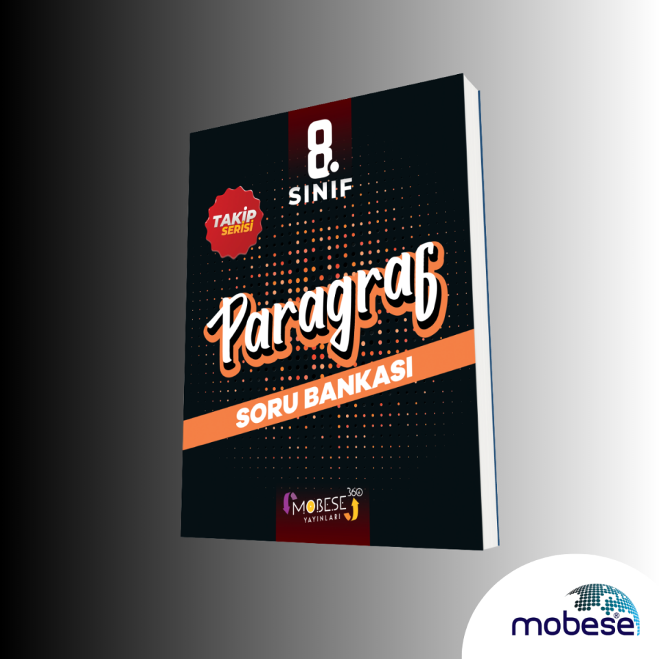Mobese Yayınları Mobese 8.Sınıf Paragraf Takip Serisi Soru Bankası