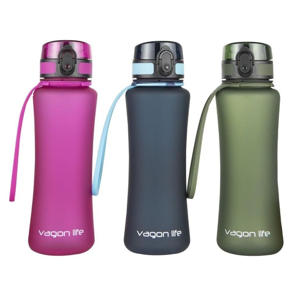 Vagonlife 011 Soft-Touch Tritan Su Matarası 550 ml