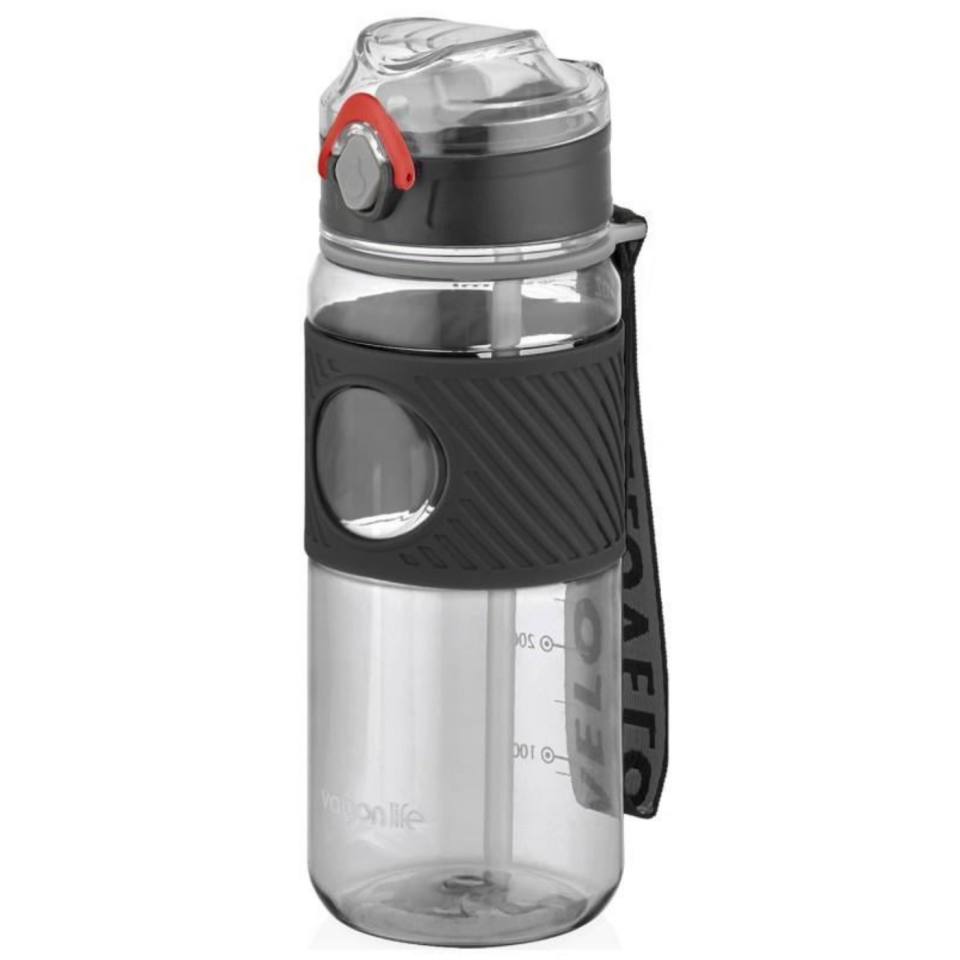 Vagonlife VGN-2236 Silikon Gövde Su Matarası 600 ml Beyaz