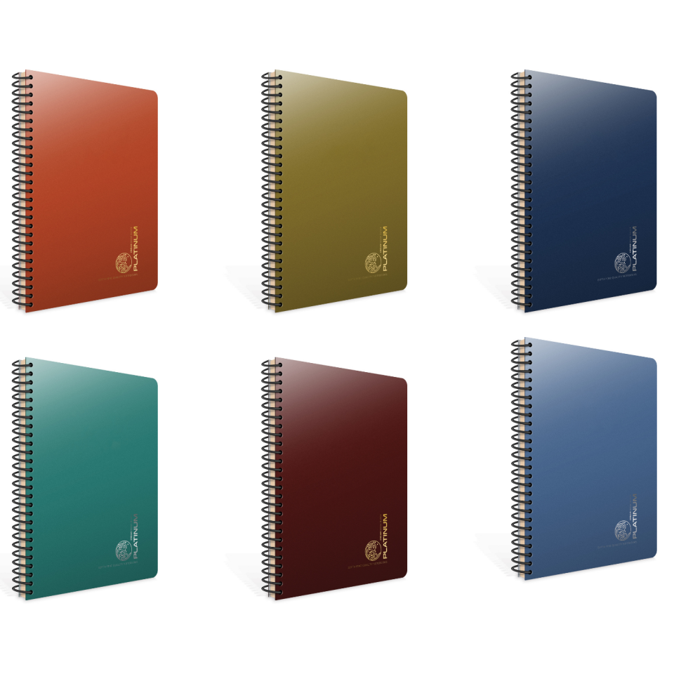 Gıpta 5685 Platinum Spiralli Pp Kapak A4 Çizgili Defter 80 Yaprak