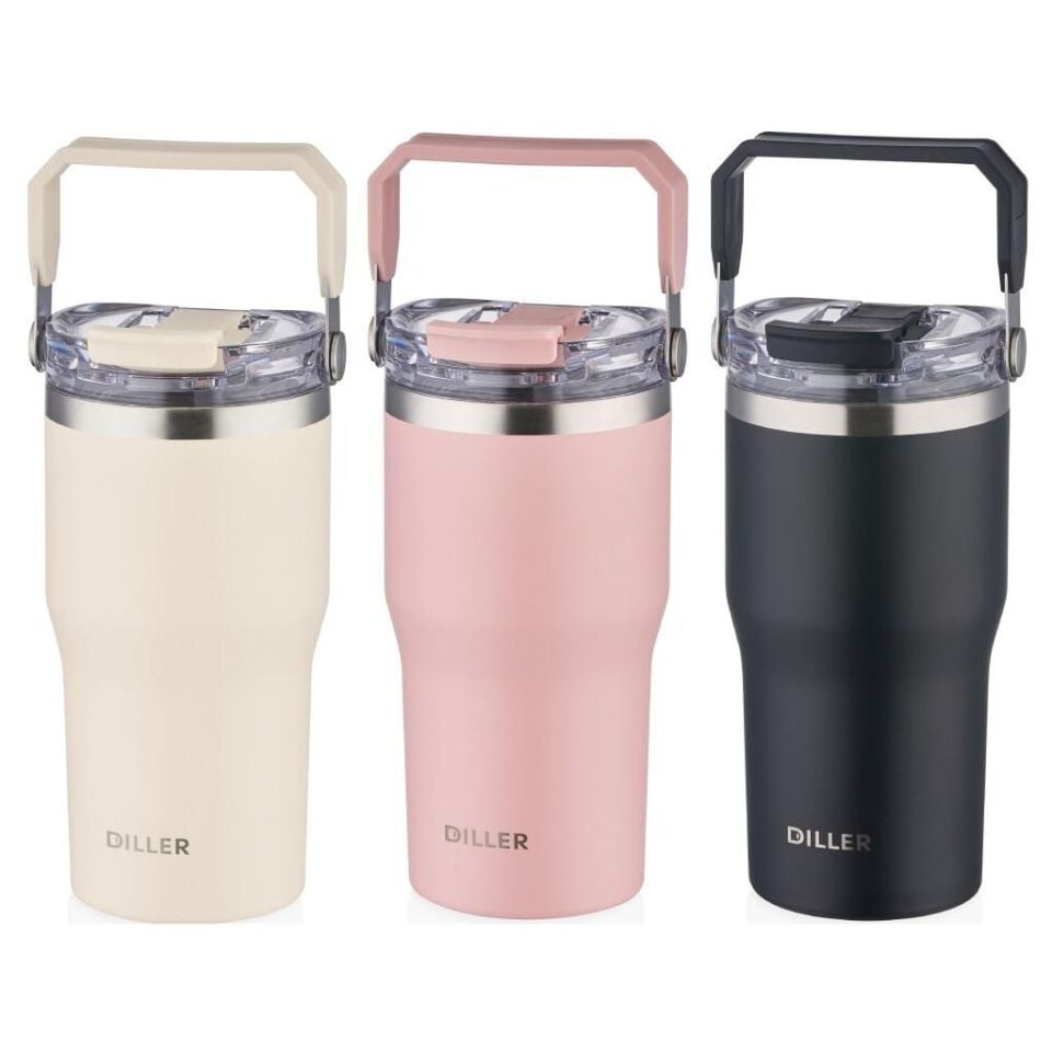 Diller D9168 Paslanmaz Çelik Matara 620 ml