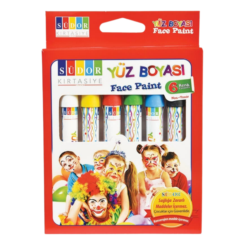 Südor Yüz Boyası 6'lı Set
