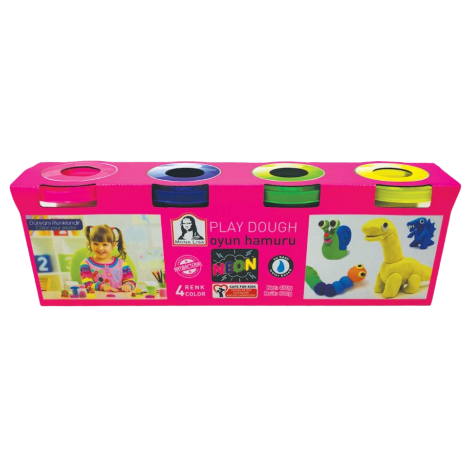 Monalisa Oyun Hamuru 4x120 gr