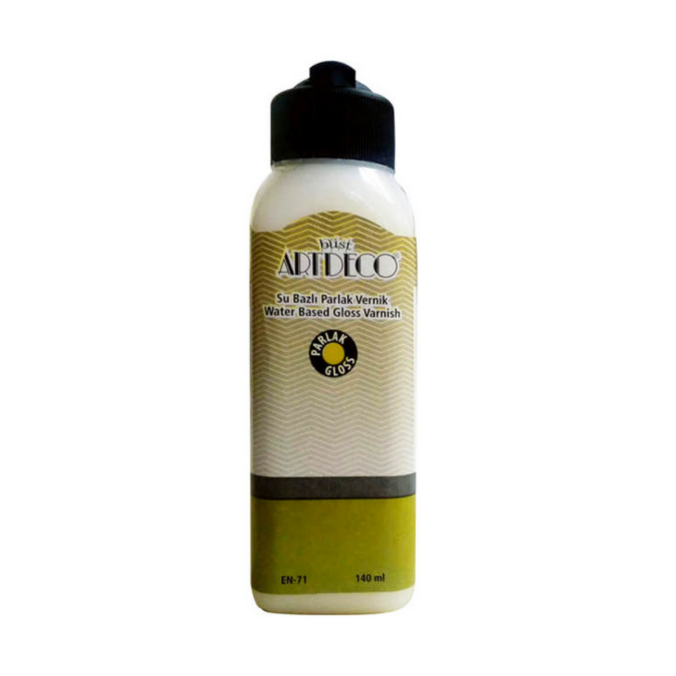 Artdeco 073-R 001 Su Bazlı Vernik 140 ml Parlak