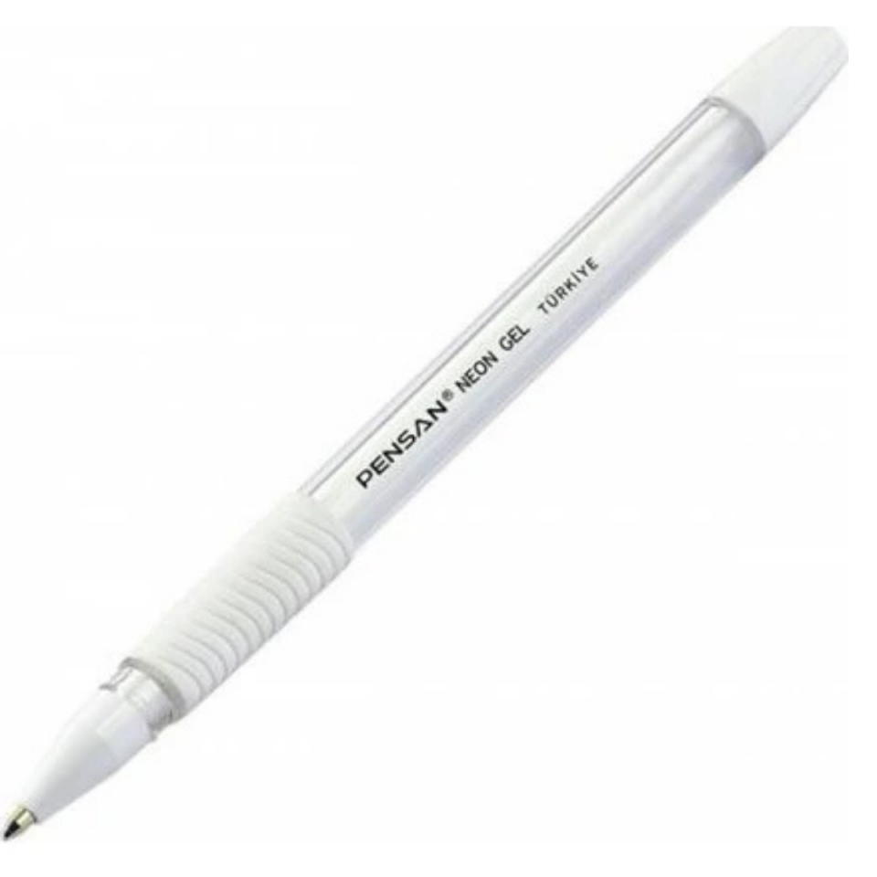 Pensan 2229/2290 Neon Jel Kalem Beyaz