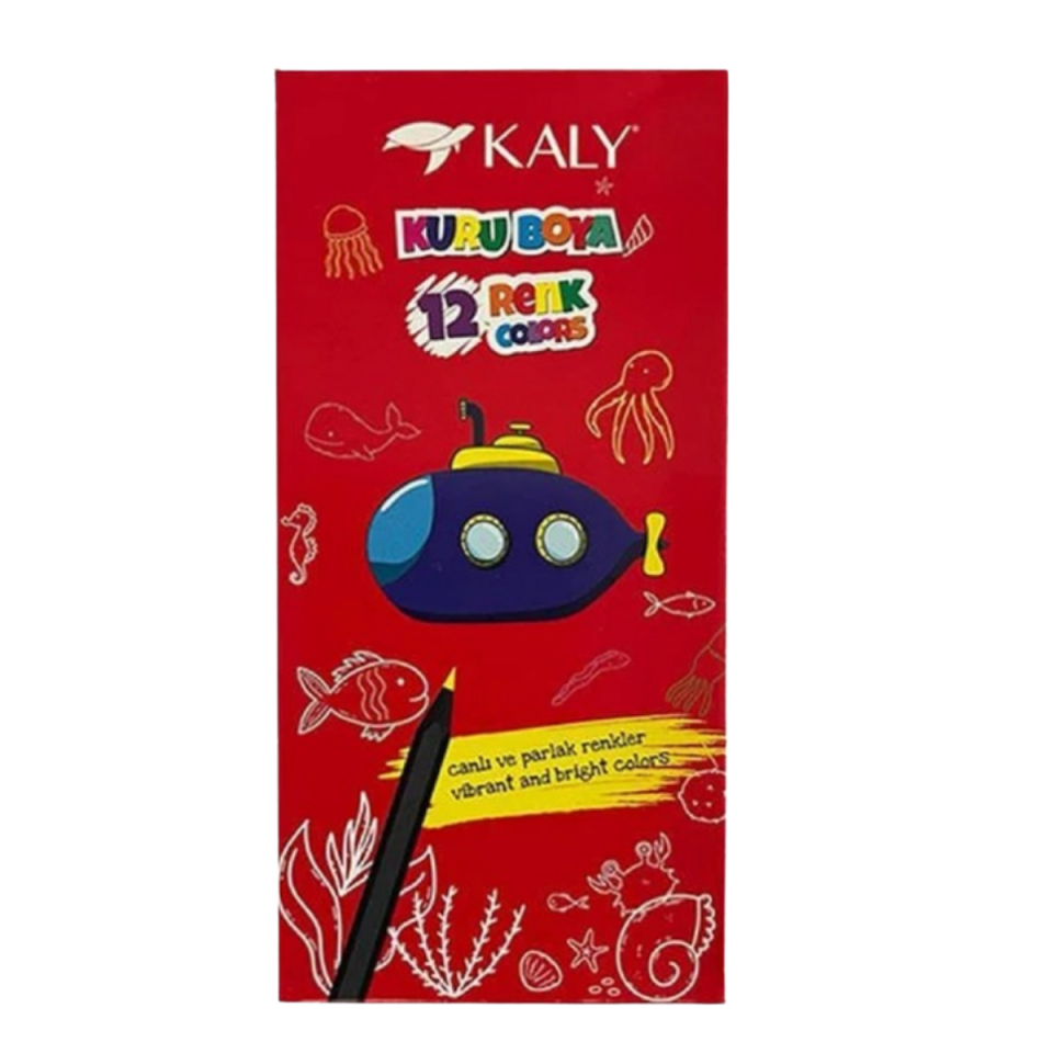 Silka Art.612 Kaly 12 Li Hex Dark Kuru Boya