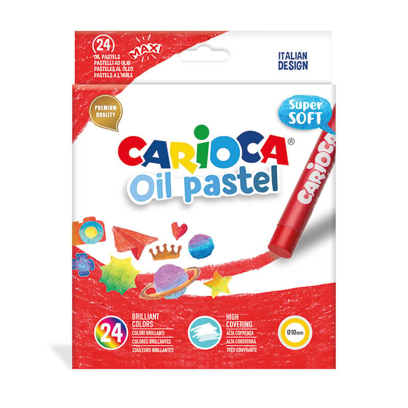 Carioca 43278 Yağlı Pastel Boya 24'lü