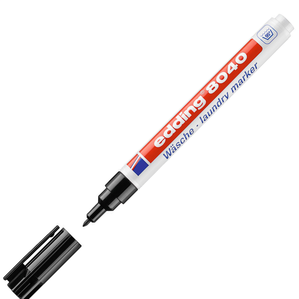 Edding 804001 Çamaşır Kalemi Siyah