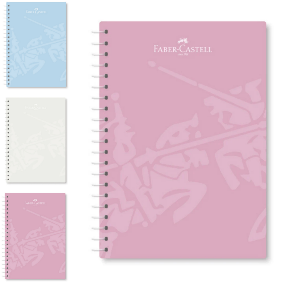 Faber-Castell A4 Genz Spiralli PP Kapak Çizgili Defter