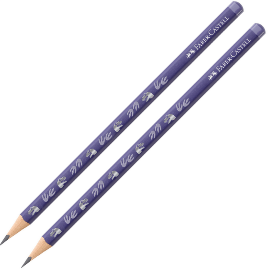Faber-Castell Dino-Unicorn 111553 2B Okul Kurşun Kalemi