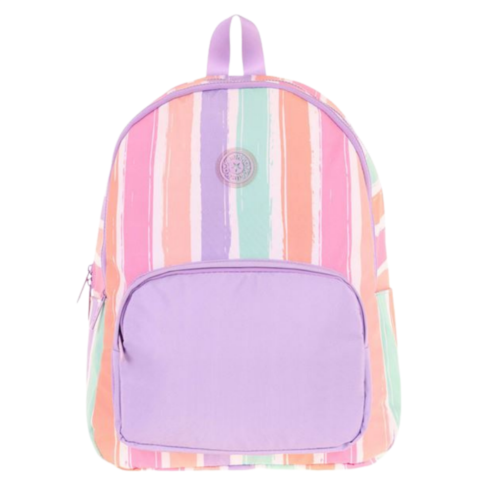Kaukko Rainbow Okul Sırt Çantası Line Lilac K1801
