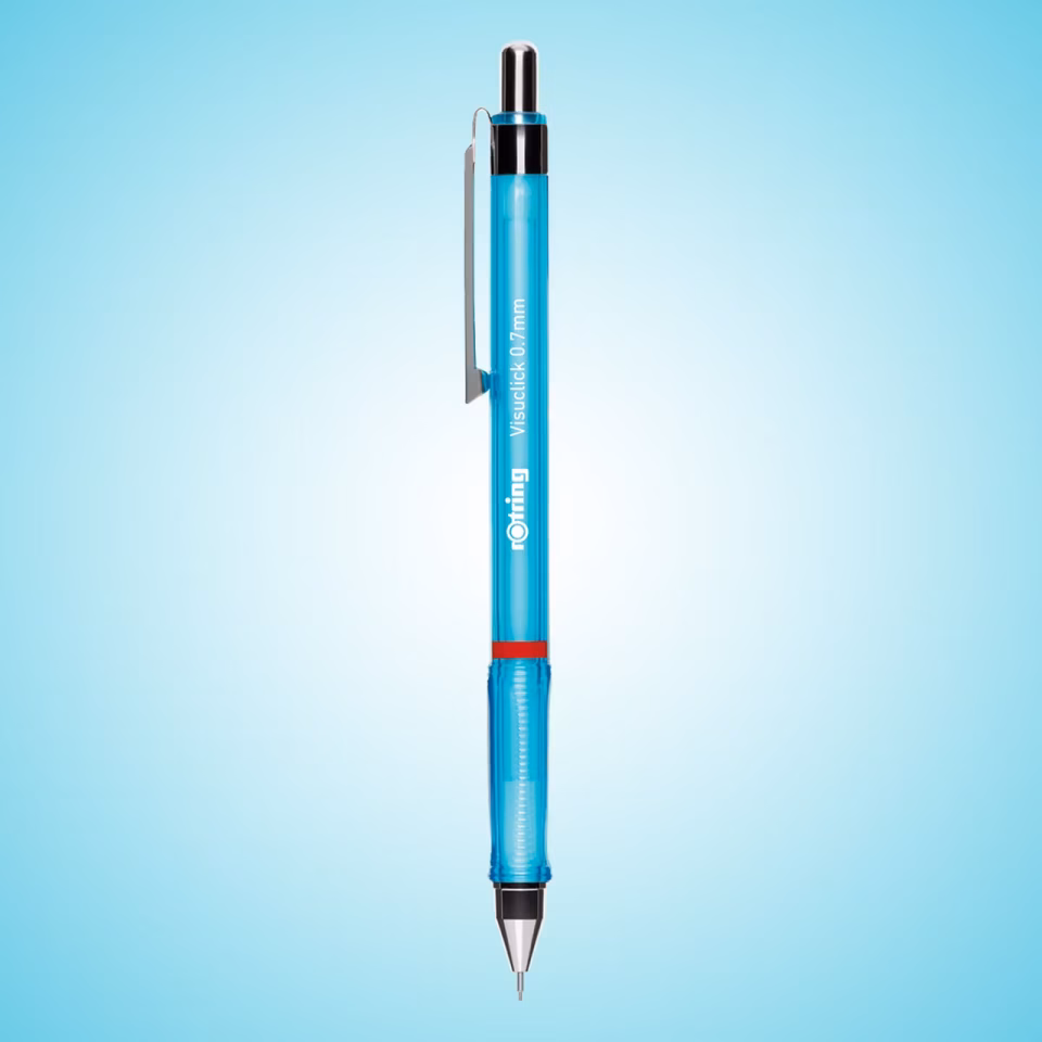 rOtring Visuclick Min Silgi 3'lü Okul Seti- 0.7 Mm Mavi