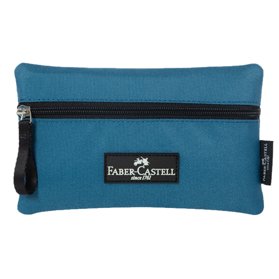 Faber-Castell Classic 5177000119 Tek Bölmeli Okul Kalem Çantası Mavi
