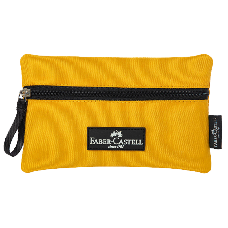 Faber-Castell Classic 5177000119 Tek Bölmeli Okul Kalem Çantası Sarı