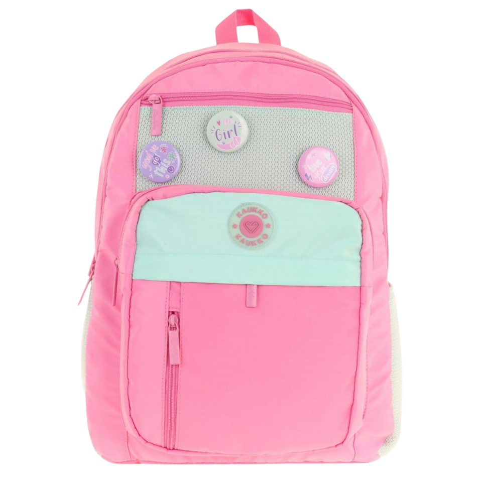 Kaukko Holiday Okul Sırt Çantası Pink 1828